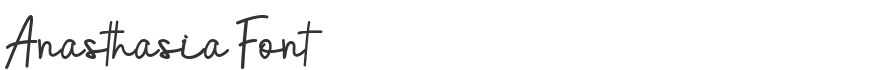 Anasthasia Font