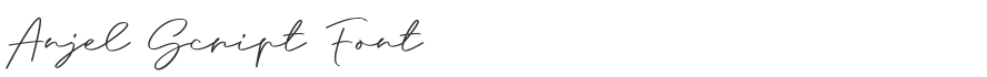 Anjel Script Font