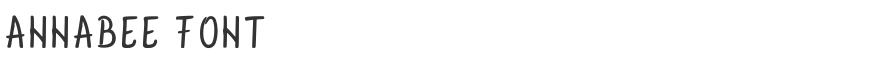 AnnaBee Font