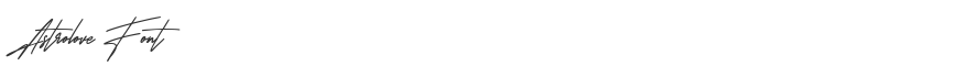 Astrolove Font