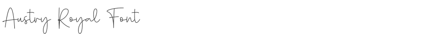 Austry Royal Font