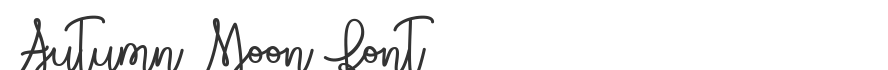 Autumn Moon Font