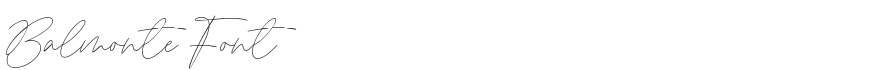 Balmonte Font