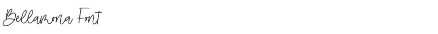 Bellamona Font
