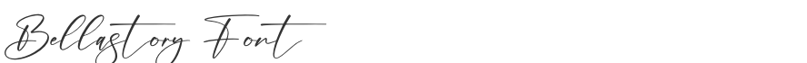 Bellastory Font
