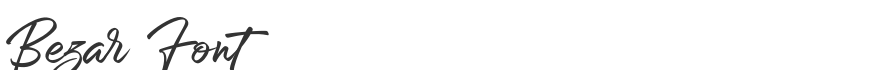 Bezar Font