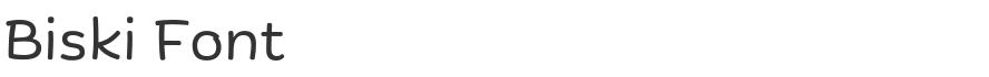Biski Font