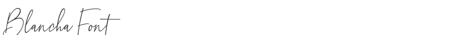 Blancha Font