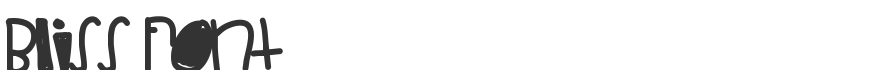 Bliss Font