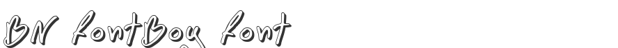 BN FontBoy Font