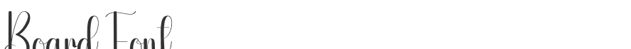 Board Font