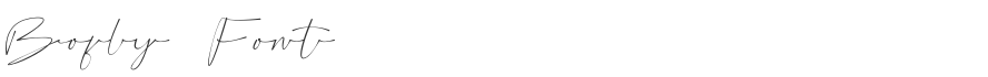 Bofly Font