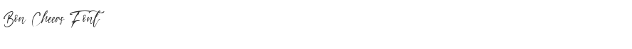 Bon Cheers Font