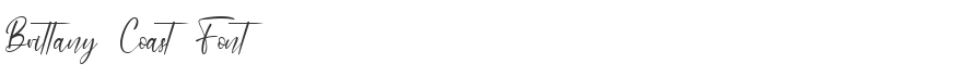Brittany Coast Font
