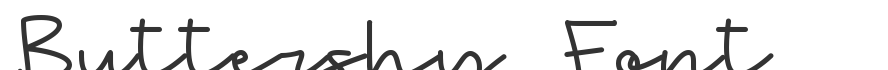 Buttershy Font