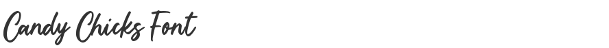 Candy Chicks Font