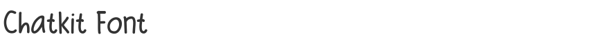 Chatkit Font