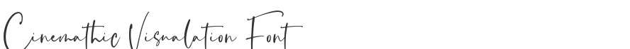 Cinemathic Visualation Font
