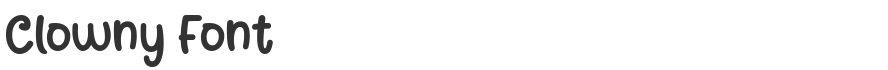 Clowny Font