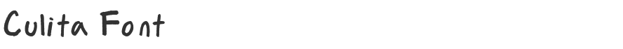 Culita Font