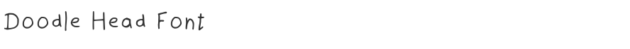 Doodle Head Font