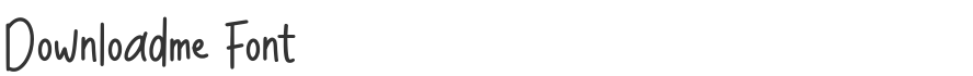 Downloadme Font