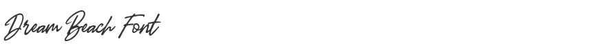 Dream Beach Font