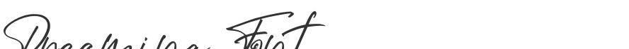 Dreaming Font