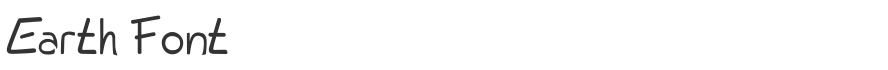 Earth Font
