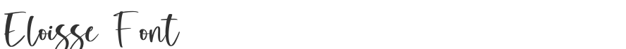 Eloisse Font