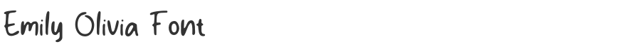 Emily Olivia Font