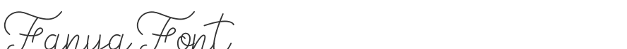Fanya Font