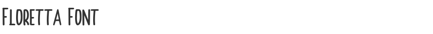Floretta Font
