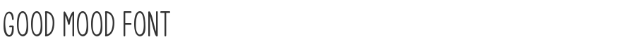 Good Mood Font