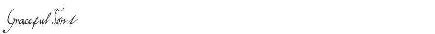 Graceful Font