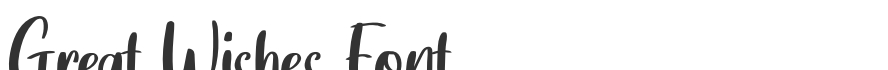 Great Wishes Font