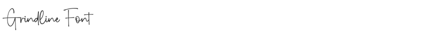 Grindline Font