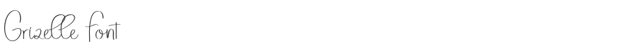 Grizelle Font