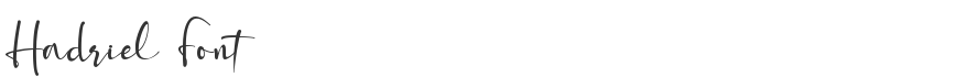Hadriel Font