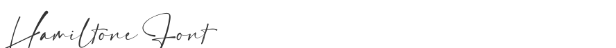 Hamiltone Font