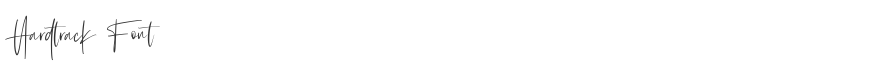 Hardtrack Font