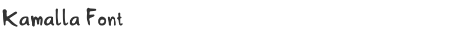 Kamalla Font