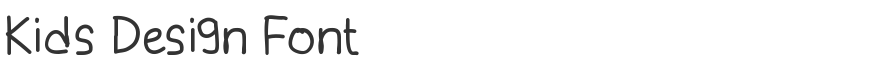 Kids Design Font