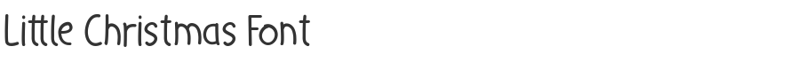 Little Christmas Font