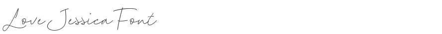 Love Jessica Font