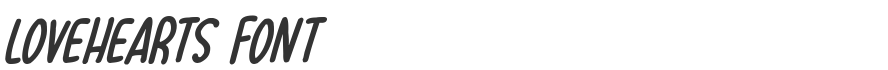 Lovehearts Font