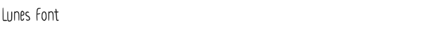 Lunes Font