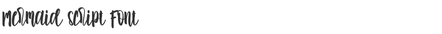 Mermaid Script Font