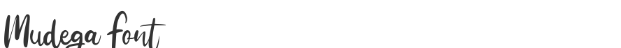 Mudega Font