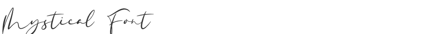 Mystical Font
